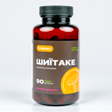 Шиїтаке 90 капсул екстракт Fungipapa Lentinula edodes